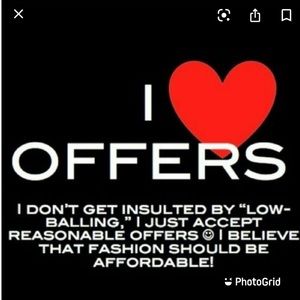 Taking reasonable offers all day!!!